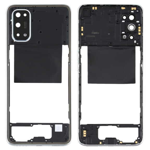 For OPPO Realme X7 Back Housing Frame (White)