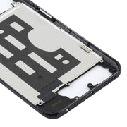 For Vivo Y70s Middle Frame Bezel Plate(Black)