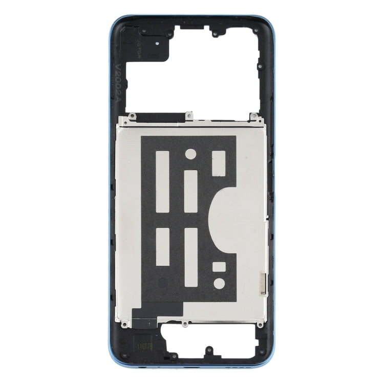 For Vivo Y70s Middle Frame Bezel Plate(Blue)