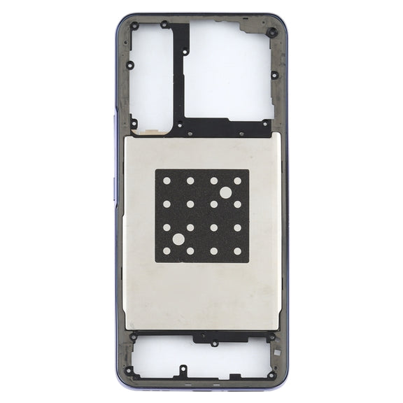 For Vivo Y73s V2031A Middle Frame Bezel Plate(Purple)