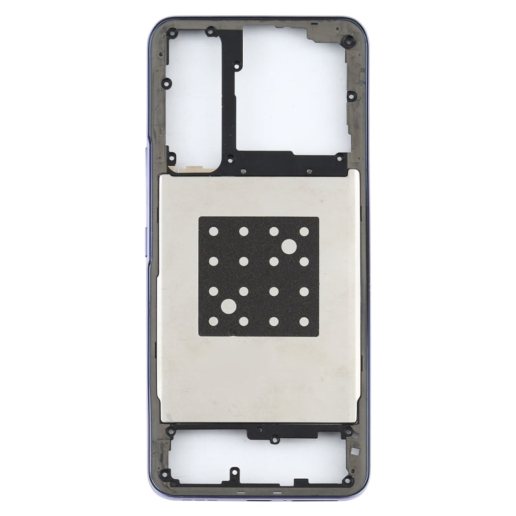 For Vivo Y73s V2031A Middle Frame Bezel Plate(Purple)