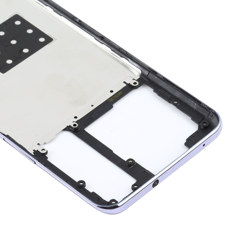 For Vivo Y73s V2031A Middle Frame Bezel Plate(Purple)