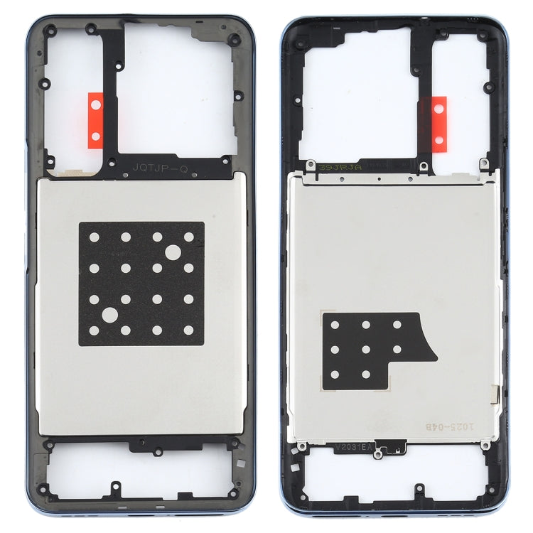 For Vivo Y73s V2031A Middle Frame Bezel Plate(Silver)