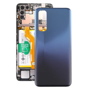 For OPPO Realme 7 / RMX2155 / RMX2151 / RMX2163 Battery Back Cover (Black)