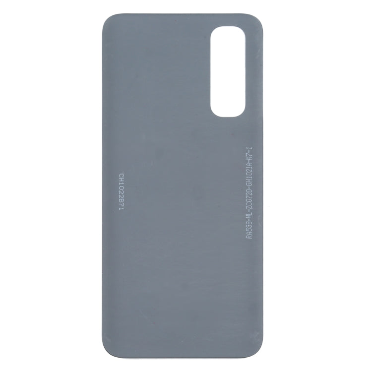 For OPPO Realme 7 / RMX2155 / RMX2151 / RMX2163 Battery Back Cover (Black)