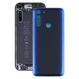 Battery Back Cover for Motorola One Fusion/XT2073-2(Blue) - Back Cover by PMC TechLife | Online Shopping South Africa | PMC TechLife | Buy Now Pay Later Mobicred