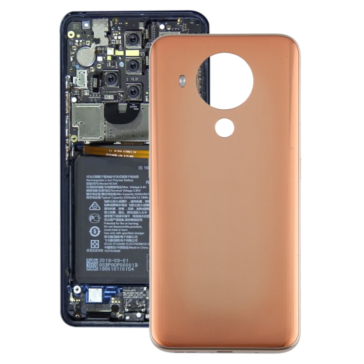 Original Battery Back Cover for Nokia 5.4 TA-1333 TA-1340(Gold)