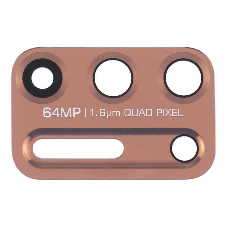10 PCS Back Camera Lens for Motorola Moto G9 Plus XT2087-1 (Gold)