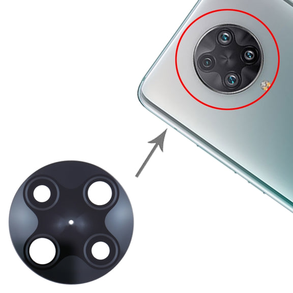 10 PCS Back Camera Lens for Xiaomi Redmi K30 Ultra / M2006J10C