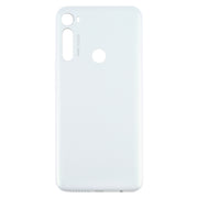 Original Battery Back Cover for Motorola Moto One Fusion Plus PAKF0002IN (White)