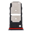 SIM Card Tray + SIM Card Tray / Micro SD Card Tray for Motorola Edge XT2063-3 (Black) - Card Socket by PMc TechLife | Online Shopping South Africa | PMc TechLife | Buy Now Pay Later Mobicred