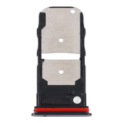 SIM Card Tray + SIM Card Tray / Micro SD Card Tray for Motorola Edge XT2063-3 (Black)
