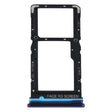 SIM Card Tray + SIM Card Tray / Micro SD Card Tray for Xiaomi Redmi Note 9 Pro 5G M2007J17C (Blue) - Card Tray by PMc TechLife | Online Shopping South Africa | PMc TechLife | Buy Now Pay Later Mobicred