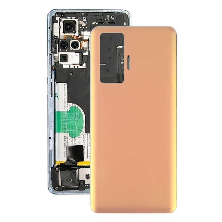 For Vivo X50 Pro V2005A Battery Back Cover (Gold)