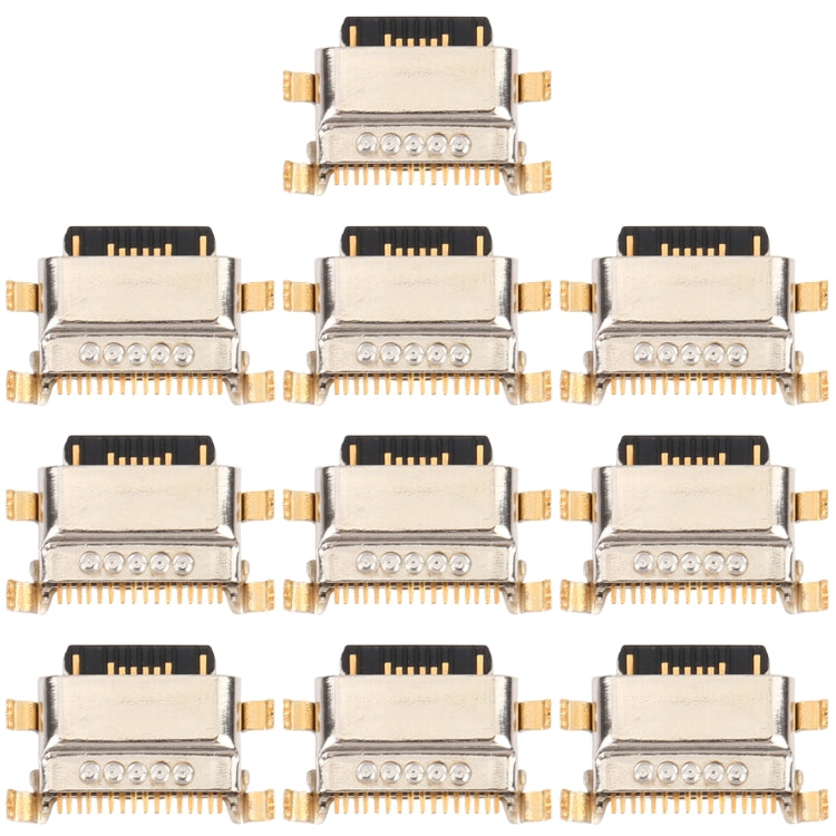 10 PCS Charging Port Connector for Xiaomi Redmi 8A / Redmi 8 / Redmi 8A Dual / Redmi 8A Pro