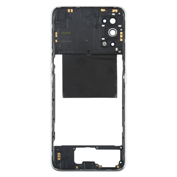 For OPPO Realme X7 Middle Frame Bezel Plate (White)