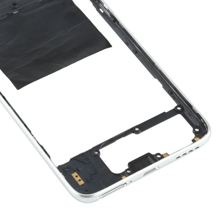 For OPPO Realme X7 Middle Frame Bezel Plate (White)