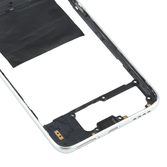 For OPPO Realme X7 Middle Frame Bezel Plate (White)