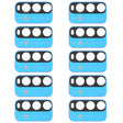10 PCS Back Camera Lens for Xiaomi Redmi Note 9 4G M2010J19SC (Blue) - Camera by PMC TechLife | Online Shopping South Africa | PMC TechLife | Buy Now Pay Later Mobicred