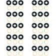 For OPPO Reno5 PEGM00 PEGT00 10pcs Back Camera Lens - Camera Series by PMC TechLife | Online Shopping South Africa | PMC TechLife | Buy Now Pay Later Mobicred