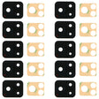 For Vivo Y52S V2057A 10pcs Back Camera Lens - Camera Parts by PMC TechLife | Online Shopping South Africa | PMC TechLife | Buy Now Pay Later Mobicred