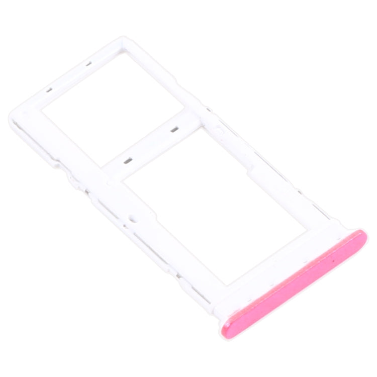SIM Card Tray + SIM Card Tray / Micro SD Card Tray for Motorola Moto G10 XT2127-2 (Red)