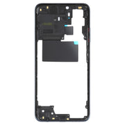 Middle Frame Bezel Plate for Xiaomi Redmi Note 10 M2101K7AI M2101K7AG(Black)