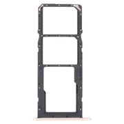 SIM Card Tray + SIM Card Tray + Micro SD Card Tray for Huawei Enjoy 20 SE 4G(Gold)