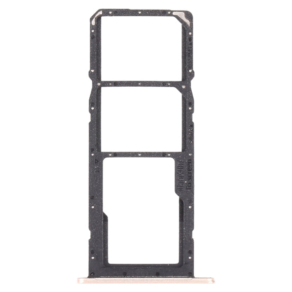 SIM Card Tray + SIM Card Tray + Micro SD Card Tray for Huawei Enjoy 20 SE 4G(Gold)