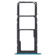 SIM Card Tray + SIM Card Tray + Micro SD Card Tray for Huawei Y7a (Green) - Card Socket by PMc TechLife | Online Shopping South Africa | PMc TechLife | Buy Now Pay Later Mobicred
