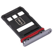 SIM Card Tray + NM Card Tray for Huawei Mate 40 Pro (Black)