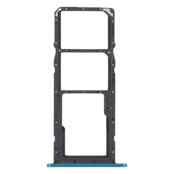 SIM Card Tray + SIM Card Tray + Micro SD Card Tray for Huawei P Smart 2021 (Green)
