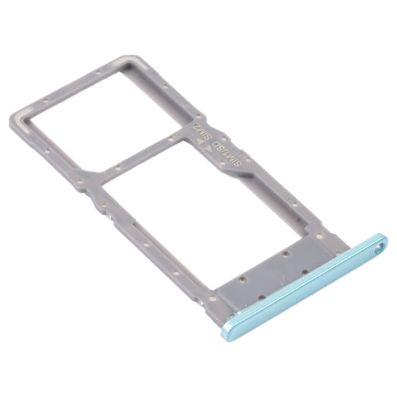 SIM Card Tray + SIM Card Tray / Micro SD Card Tray for Huawei Maimang 9 (Green)