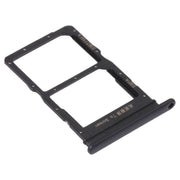 SIM Card Tray + SIM Card Tray / NMicro Card Tray for Honor X10 Max 5G (Black)