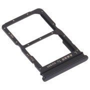 SIM Card Tray + NM Card Tray for Huawei P Smart S (Black)