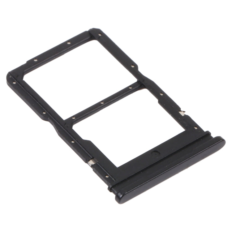 SIM Card Tray + NM Card Tray for Huawei P Smart S (Black)