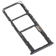 SIM Card Tray + SIM Card Tray + Micro SD Card Tray for Huawei Y5p (Black)