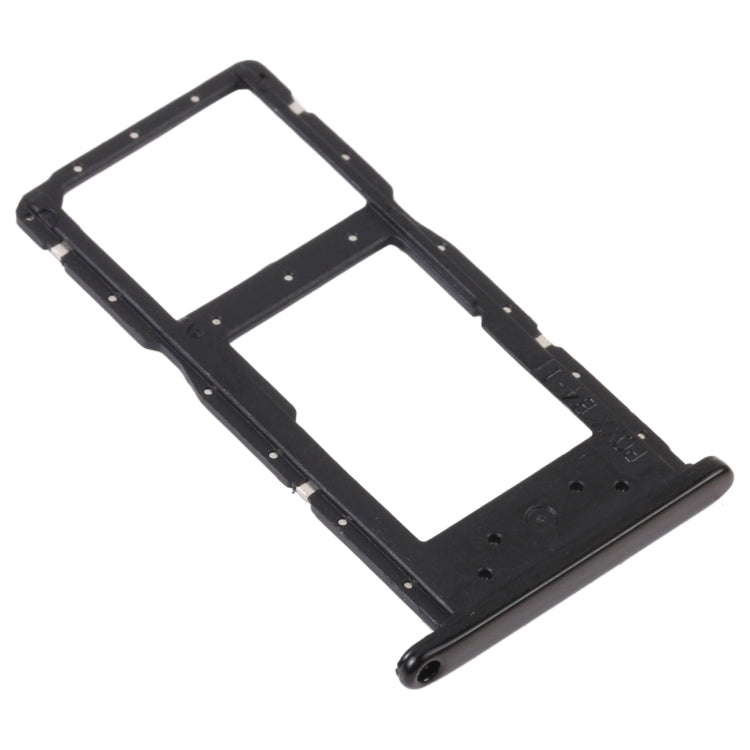 SIM Card Tray + SIM Card Tray / Micro SD Card Tray for Honor 9S (Black)