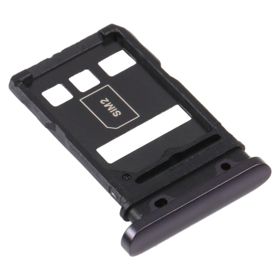 SIM Card Tray + SIM Card Tray for Huawei Nova 7 5G (Black)