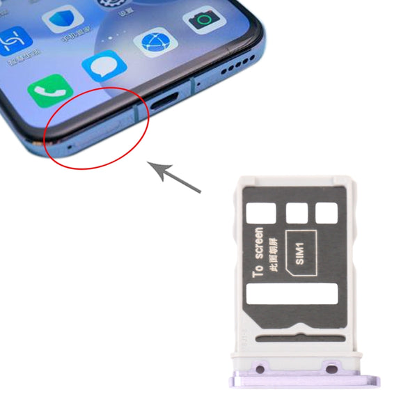 SIM Card Tray + SIM Card Tray for Honor 30 (Space Silver)