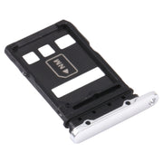 SIM Card Tray + NM Card Tray for Huawei P40 Pro+ (Silver)