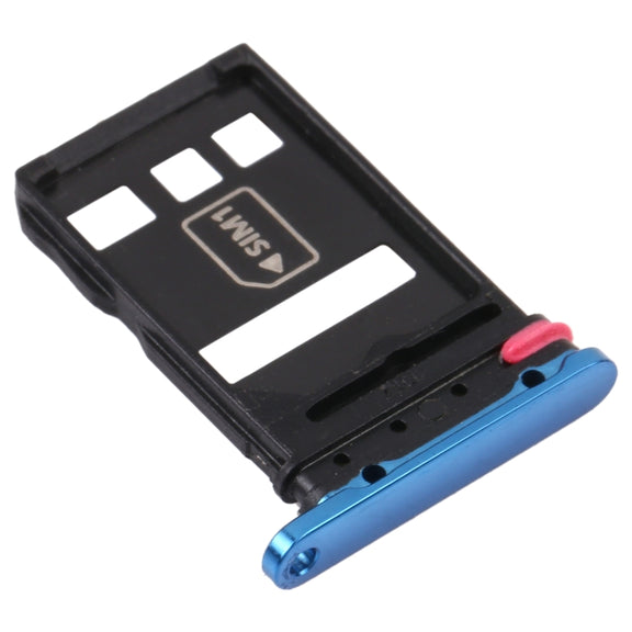 SIM Card Tray + NM Card Tray for Huawei P40 Pro (Blue)