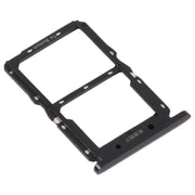 SIM Card Tray + NM Card Tray for Huawei Nova 5 Pro (Black)