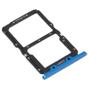 SIM Card Tray + NM Card Tray for Huawei Nova 5 Pro (Blue)