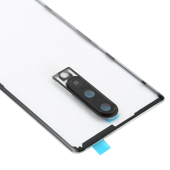 For OnePlus 8 Battery Back Cover With Camera Lens (Transparent)