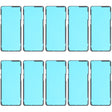For OnePlus 9 10pcs Original Back Housing Cover Adhesive - Adhesive Sticker by PMC TechLife | Online Shopping South Africa | PMC TechLife | Buy Now Pay Later Mobicred
