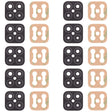 For Huawei Nova 8 SE  10pcs Back Camera Lens (Black) - Camera by PMC TechLife | Online Shopping South Africa | PMC TechLife | Buy Now Pay Later Mobicred