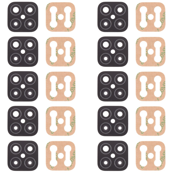 For Huawei Nova 8 SE  10pcs Back Camera Lens (Black)
