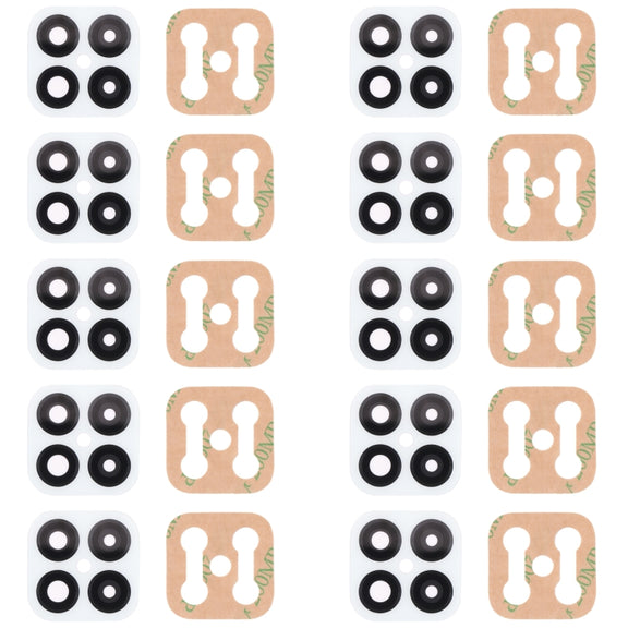 For Huawei Nova 8 SE  10pcs Back Camera Lens (White)