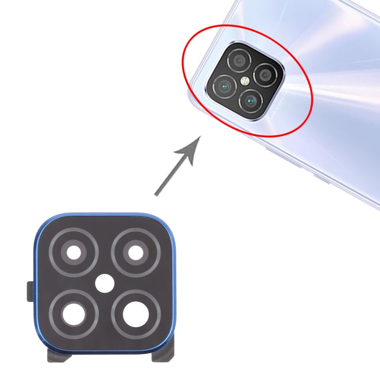 For Huawei Nova 8 SE  Camera Lens Cover (Blue)